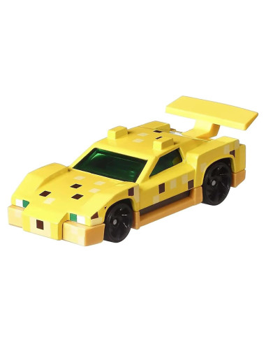 Hot Wheels Vehículo Ocelote Minecraft 1:64 Mattel