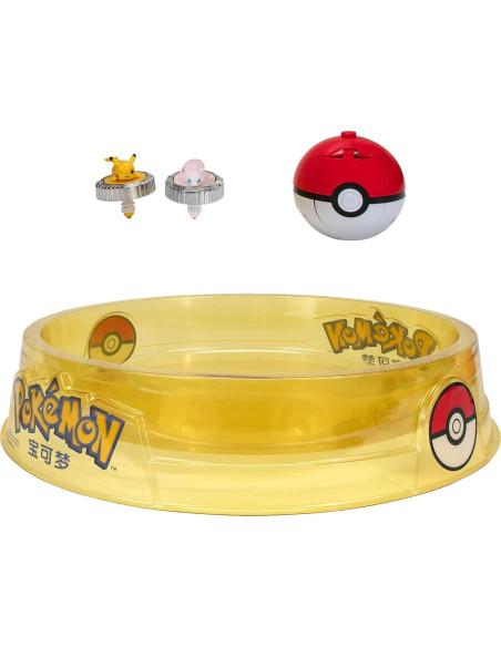 Conjunto de Arena de Batalla Pokémon Jazwares con Spinners