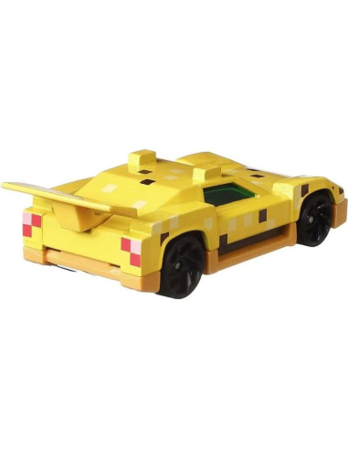 Hot Wheels Vehículo Ocelote Minecraft 1:64 Mattel