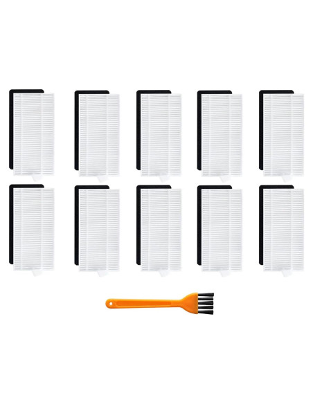 10 Filtros HEPA Lavables Chuancheng para Aspiradoras Robóticas 10 Filtros HEPA Lavables Chuancheng para Aspiradoras Robóticas