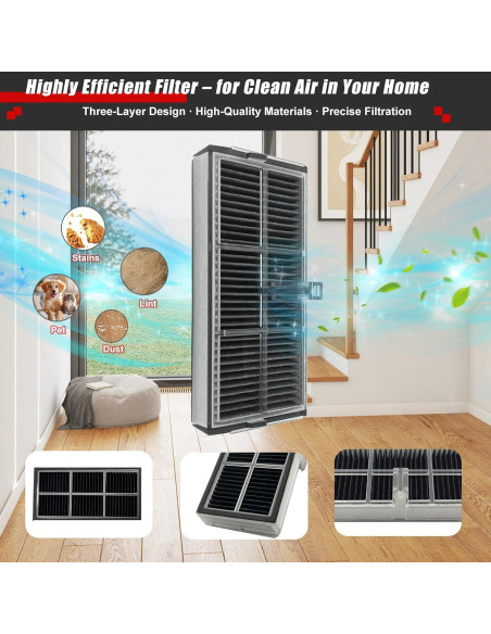 Kit de Accesorios Soniicmomo para Aspiradora Dreame L10s Pro Ultra