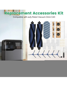 Kit de Accesorios para Aspiradora eufy Omni C20 - 34 Piezas 2