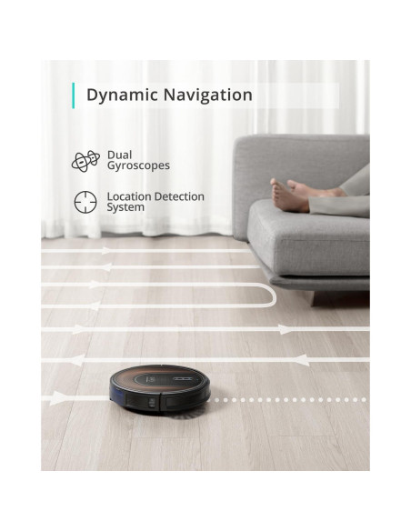 Aspiradora Robot eufy G30 Híbrido+ 2-en-1 Autovaciable 2000 Pa