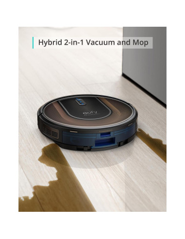 Aspiradora Robot eufy G30 Híbrido+ 2-en-1 Autovaciable 2000 Pa