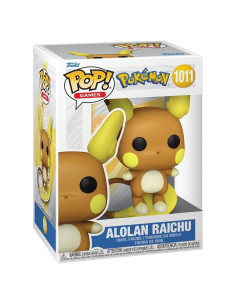 Figura Funko Pop! Raichu Alolan Pokémon 12.57 cm Vinilo