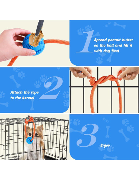 Juguete Dispensador de Comida para Perros MVSSP Azul 6.88 cm Juguete Dispensador de Comida para Perros MVSSP Azul 6.88 cm