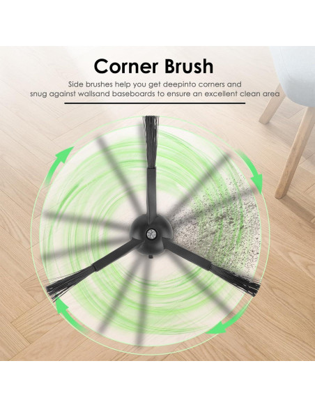 Kit de Accesorios Qrevo S - 9 Piezas para Aspiradora Robot Kit de Accesorios Qrevo S - 9 Piezas para Aspiradora Robot