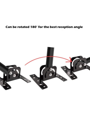 Soporte Ajustable para Antena PBD - Poste de Montaje 41.9 cm
