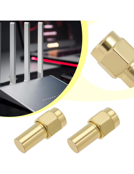 Conectores Coaxiales SMA Macho 50 Ohm 4 Piezas 3GHz Crear Idea