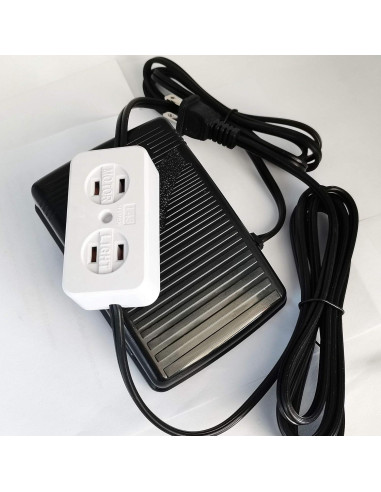 Pedal de Control Universal HONEYSEW FC143 con Luz y Bloqueo