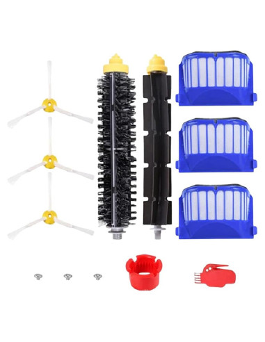 Kit de Repuesto 10 Piezas iRobot Roomba 600 - Filtros y Cepillos