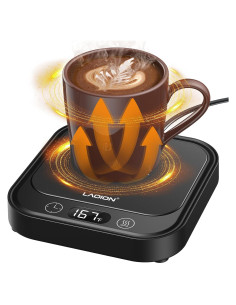 Calentador de Tazas LAOION 40W con Apagado Automático y 4 Temperaturas