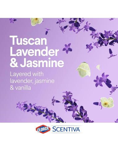 Toallitas de limpieza Clorox Scentiva Lavanda 70 unidades