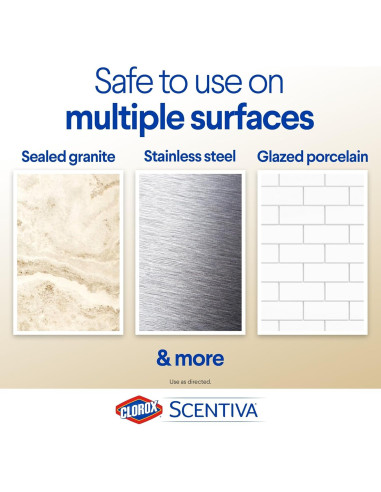 Toallitas de limpieza Clorox Scentiva Lavanda 70 unidades