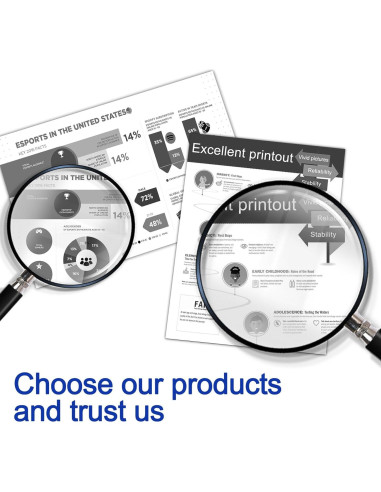 Cartucho de Tóner Negro TN820 Janizaink - Paquete de 2