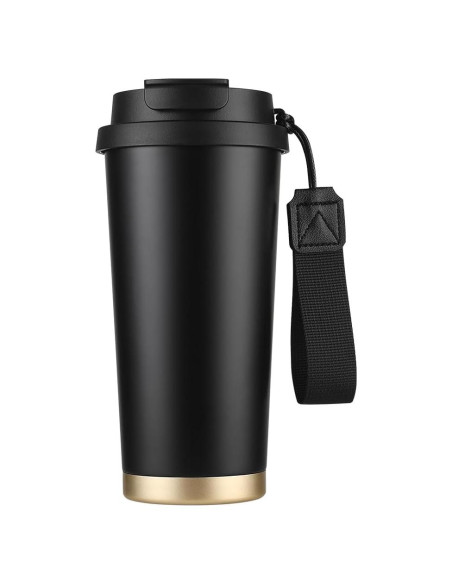 Taza de Viaje Funkrin 473ml Aislada Doble Pared a Prueba de Fugas