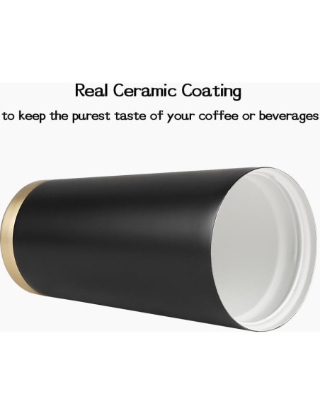 Taza de Viaje Funkrin 473ml Aislada Doble Pared a Prueba de Fugas