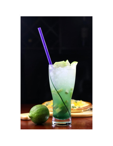 Pajitas de Silicona Reutilizables Coson Home 21.6 cm 12 Piezas