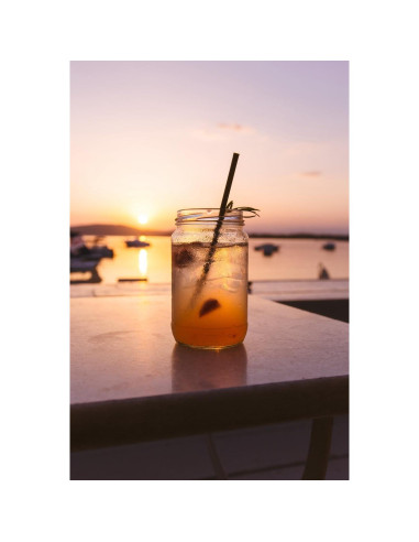 Pajitas de Silicona Reutilizables Coson Home 21.6 cm 12 Piezas