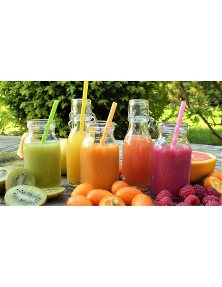 Pajitas de Silicona Reutilizables Coson Home 21.6 cm 12 Piezas Pajitas de Silicona Reutilizables Coson Home 21.6 cm 12 Piezas