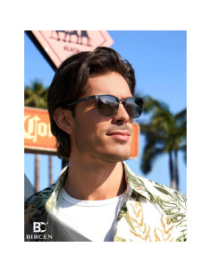 Gafas de sol polarizadas BIRCEN para hombres UV400 - Marco Al-Mg 2