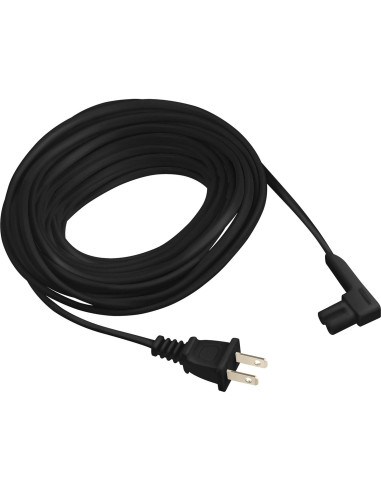 Cable de Alimentación Vebner 7.62m Negro para Altavoces Sonos