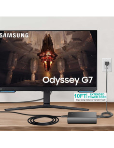 Cargador HKY 100W para Monitores Samsung Odyssey G7 27" 32" 34" 2
