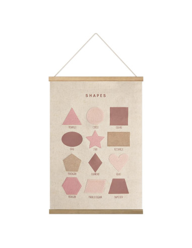 Póster Bordado Bon et Beau 40x60 cm Decoración Infantil