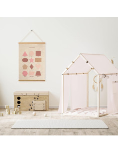 Póster Bordado Bon et Beau 40x60 cm Decoración Infantil 2