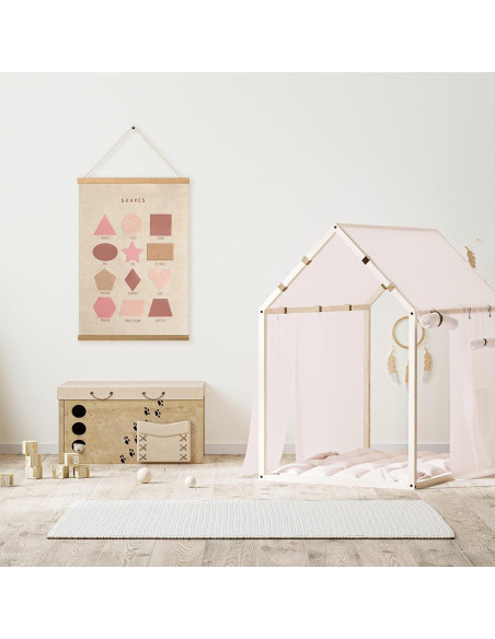 Póster Bordado Bon et Beau 40x60 cm Decoración Infantil