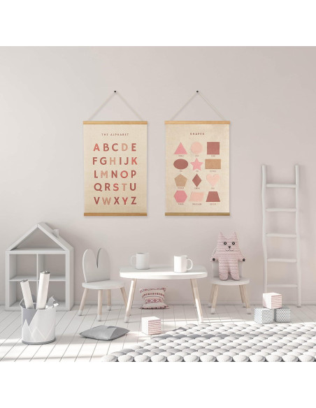 Póster Bordado Bon et Beau 40x60 cm Decoración Infantil
