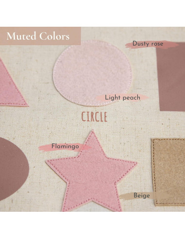 Póster Bordado Bon et Beau 40x60 cm Decoración Infantil