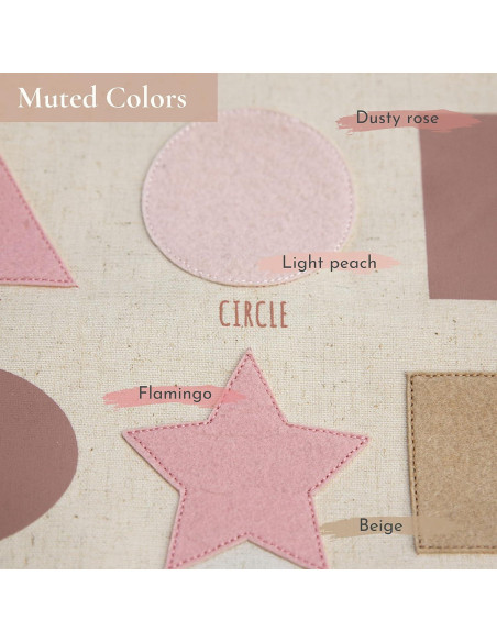 Póster Bordado Bon et Beau 40x60 cm Decoración Infantil