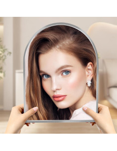 Espejo Arco Plateado MYlovelylands 33x25.4 cm Decorativo 2