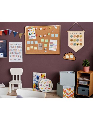 Póster de Lienzo Colgante Estás Bien Sentir 39x28 cm Beige