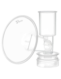 Flange de escudo de pecho Maymom 31 mm para extractores Ameda