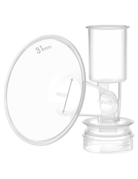 Flange de escudo de pecho Maymom 31 mm para extractores Ameda