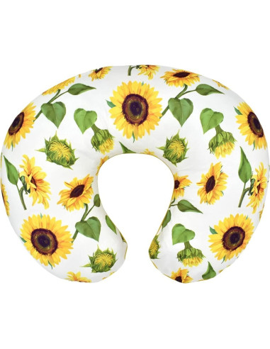 Funda de Almohada de Lactancia BxuanW Girasol 2 Unidades