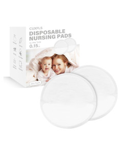 Almohadillas desechables para lactancia 200 unidades absorbentes