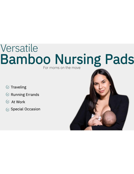 Almohadillas Desechables para Lactancia Hooru - 120 Pcs Ultra-Absorbentes