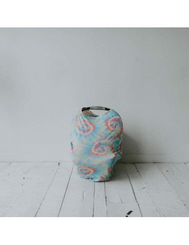 Cubierta 4 en 1 Parker Baby Bloom - Asiento de auto, lactancia