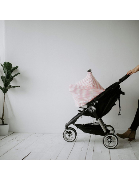 Cubierta 4 en 1 Parker Baby Bloom - Asiento de auto, lactancia