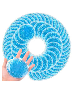 Paquetes de Hielo Reutilizables TrelaCo 60 Pcs 10x10 cm