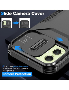 Funda Asuwish para Samsung Galaxy A05 con protector de pantalla 2