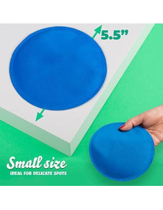 Paquete de Hielo Gel Reutilizable Sport Emblema 2 Pcs 14 cm 2