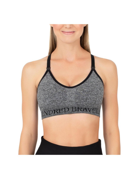 Sostén Deportivo de Lactancia Kindred Bravely - Mediano Gris