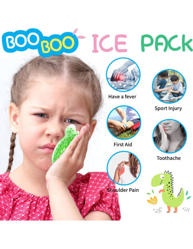 5 Paquetes de Hielo Reutilizables para Niños HI FINE CARE