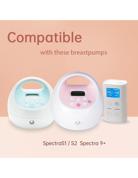 Partes Reemplazables Extractor de Leche PumpMom para Spectra S1 S2 9 Plus