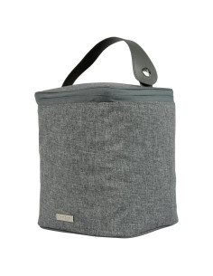 Enfriador de Botellas JJ Cole Gris Heather 4 Biberones Aislado
