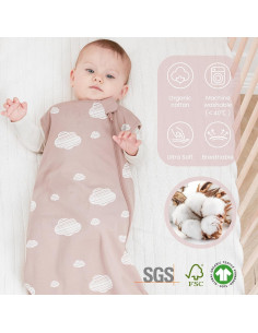 Saco de dormir unisex Kaiya Baby 1.0 Tog para bebés 2